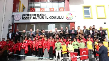 İzzet Altun İlkokulu Resmi Açılışı Gerçekleştirildi