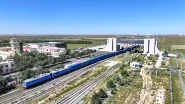 Erenhot Limanı'ndan 15.000 Yük Treni Geçti