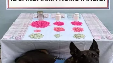 Denizli'de Uyuşturucu Operasyonu: 2 Bin Extacy Hap Ele Geçirildi