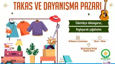 Diyarbakır'da Takas Pazarı Etkinliği Düzenlenecek