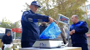 Elazığ'da Semt Pazarlarına Denetim