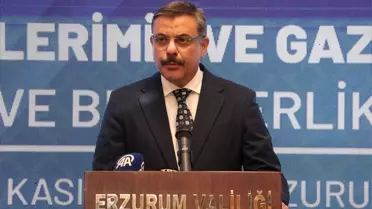 Erzurum'da 'Şehit Ailelerimiz ve Gazilerimizle Milli Birlik ve Beraberlik Buluşması' programı düzenlendi