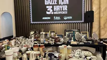 Fatih Belediyesi'nden Gazze İçin Hayır Müzayedesi