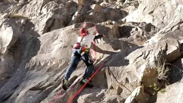 Uzundere'de Dağcılık Eğitimi