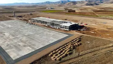 Gümüşhane'de Havalimanı İnşaatı İlerliyor