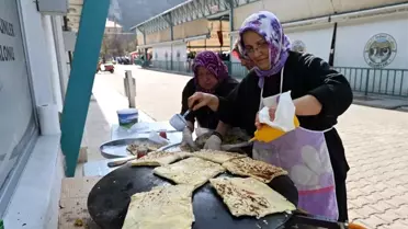 Başkan Hamamcı, İnönü Kadınlarının El Emeği Ürünlerini Tattı