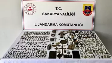 Sakarya'da Tarihi Eser Kaçakçılığı Operasyonu