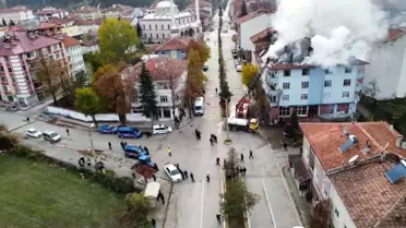 Kastamonu'da Çatı Yangını