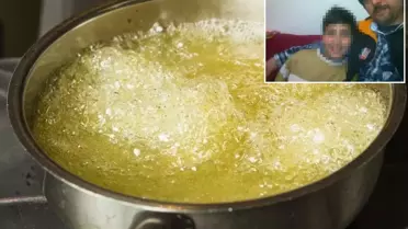 Kocasını kızgın yağ dökerek öldüren kadın: Bana kızımın yanında cinsel istismarda bulundu