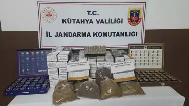 Kütahya'da Kaçak Sigara Operasyonu