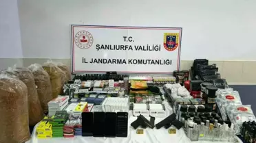 Şanlıurfa'da Kaçakçılık Operasyonu