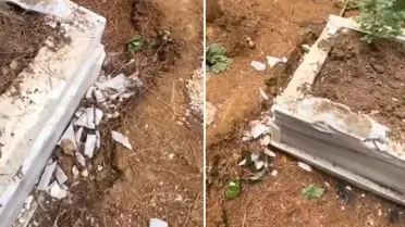 Semih Çelik'in mezarını parçaladılar