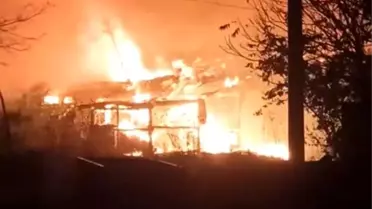 Tekirdağ'da Yangın Kontrol Altına Alındı