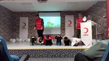 Kızılay Afet Bilincini Artırıyor
