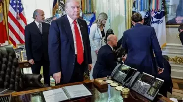 Beyaz Saray'da korku dolu anlar! İlk müdahaleyi Mehmet Öz yaptı