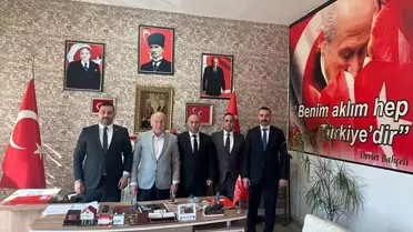Türk Yerel Hizmet-Sen MHP'yi Ziyaret Etti