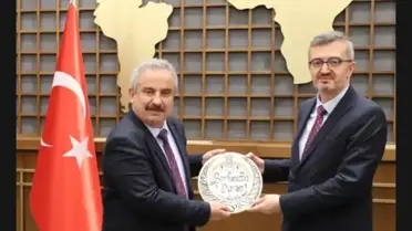 Türkiye Basın Federasyonu, medyanın sorunlarını Burhanettin Duran'a aktardı