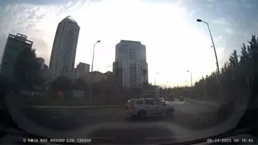 Ümraniye'de Motosiklet Kazası