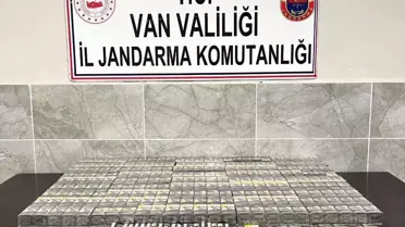 Van'da 3 Bin 75 Paket Kaçak Sigara Ele Geçirildi