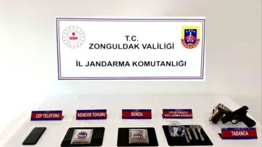Zonguldak'ta Narkotik Operasyonu: 3 Gözaltı