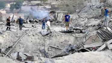 İsrail'in Lübnan'a Hava Saldırısı