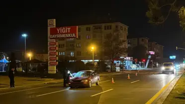 Çubuk'ta Yaya Kazası