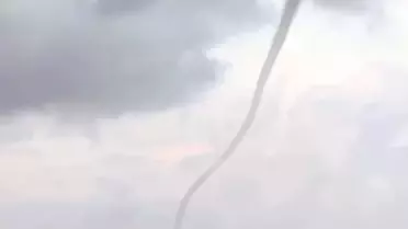 Antalya'da Hortumlar Karaya Ulaşmadan Söndü