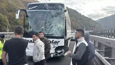Bolu Dağı Tüneli'nde Zincirleme Kaza