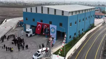 Manisa'da Katı Atık Transfer İstasyonu Açıldı, Aylık 45 Bin Kilometre Tasarruf Sağlanacak