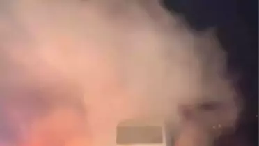 Amasya'da Midibüs Yangını Önledi