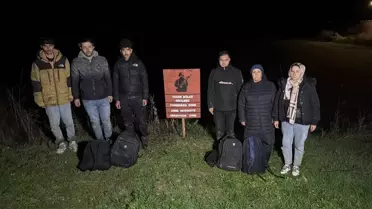 Edirne'de 29 Kaçak Göçmen Yakalandı