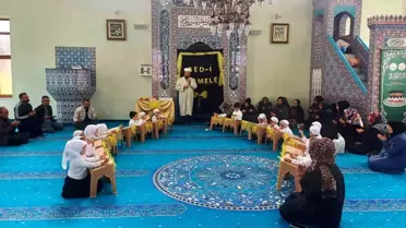 Miniklerden 'Bed-i Besmele' Programı
