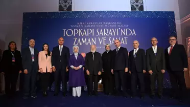 Emine Erdoğan, Topkapı Sarayı Saat Müzesi'nin açılışına katıldı