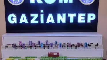 Gaziantep'te Kaçakçılık Operasyonu: 8 Gözaltı