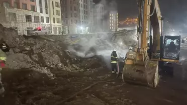 Defne'de Doğalgaz Kaçağı Yangın Çıkardı