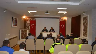 Havza'da Kış Trafik Tedbirleri Toplantısı