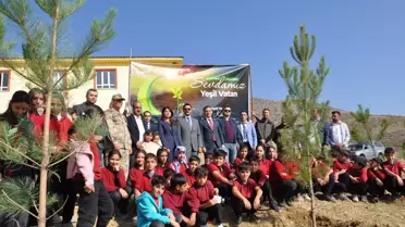 Hizan'da Ağaçlandırma Etkinliği