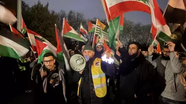 Birmingham'da Filistin için Protesto