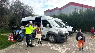 Çanakkale'de Okul Servislerine Sıkı Denetim