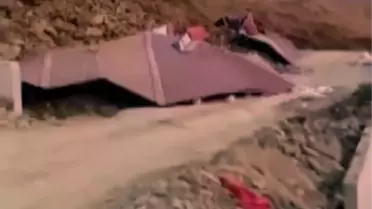 Kahramanmaraş'ta Heyelan: 10 Köy Evi Toprak Altında