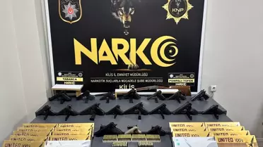 Kilis'te Silah Kaçakçılığı Operasyonu