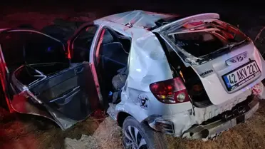 Kadınhanı'nda Feci Kaza: 1 Ölü, 3 Yaralı