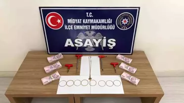 Midyat'ta Hırsızlık Operasyonu: 5 Gözaltı