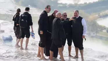 Papa 14. Leo'nun Türkiye Ziyareti Öncesi Heyet Denizli'de