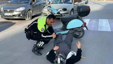 Karaman'da Motosiklet Kazası: Bir Yaralı