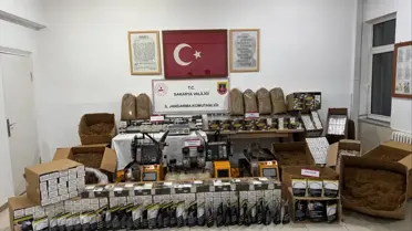 Sakarya'da Kaçakçılık Operasyonu