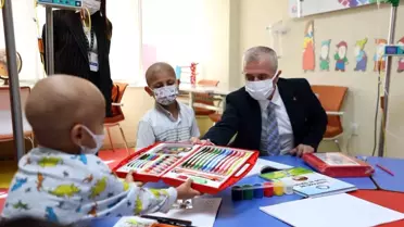 Şahinbey Belediye Başkanı Lösemili Çocukları Ziyaret Etti