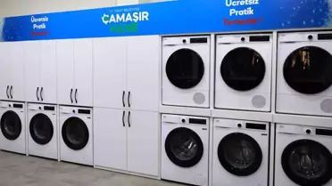 Tokat'ta Ücretsiz Çamaşırhane Hizmeti Başladı