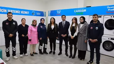 Tokat'ta Ücretsiz Çamaşırhane Hizmeti