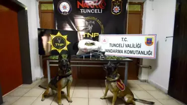 Tunceli'de Uyuşturucu Operasyonu: 23 Kilo Esrar Ele Geçirildi